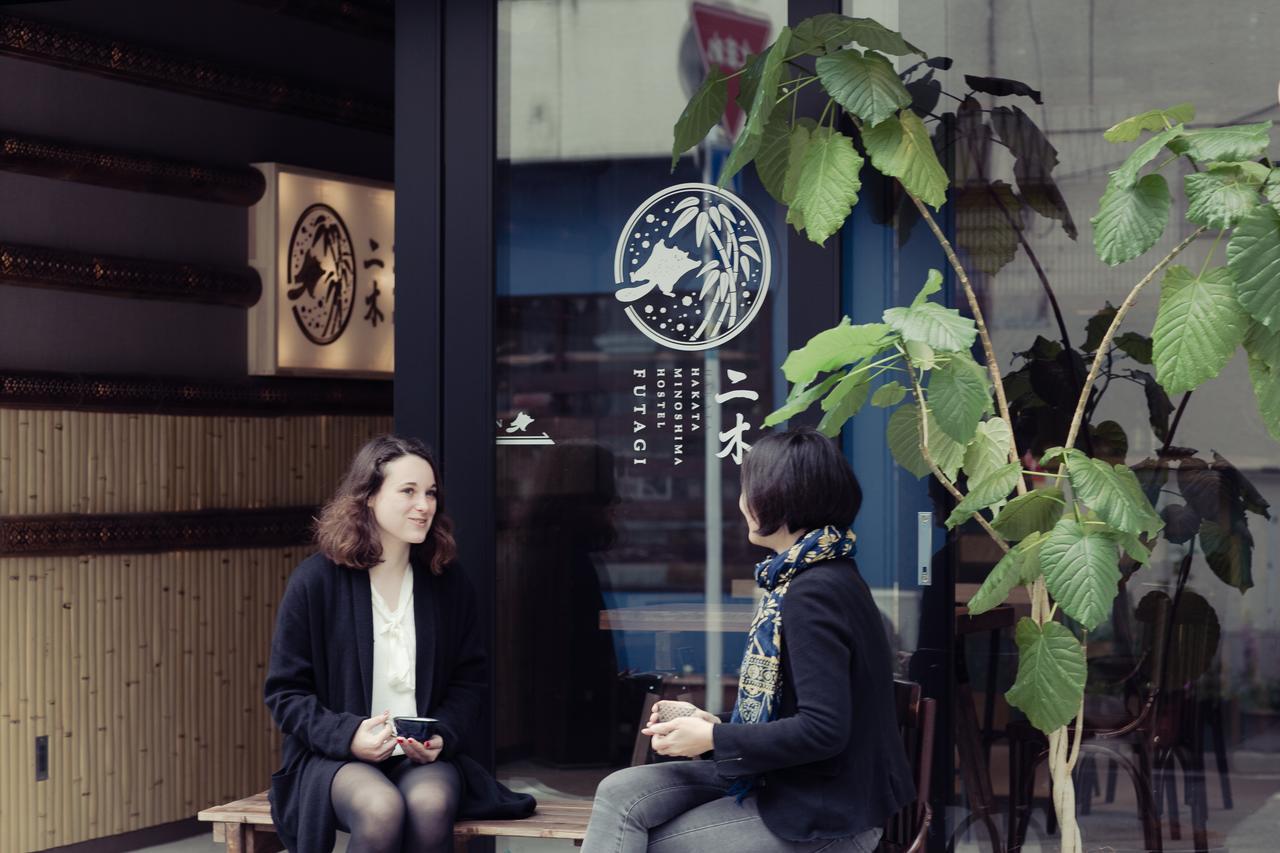 ホステル二木 Hostel Futagi ゲストハウス Fukuoka  Dış mekan fotoğraf