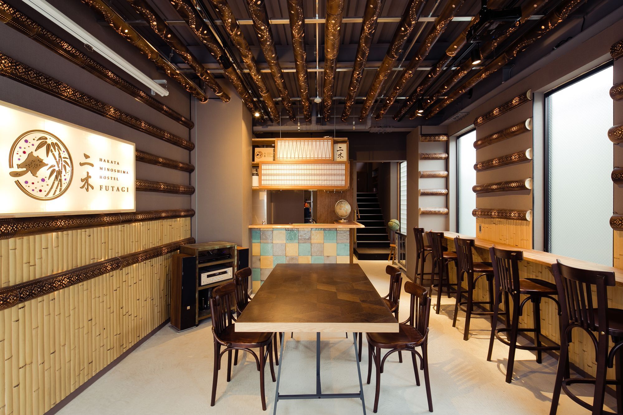 ホステル二木 Hostel Futagi ゲストハウス Fukuoka  Dış mekan fotoğraf